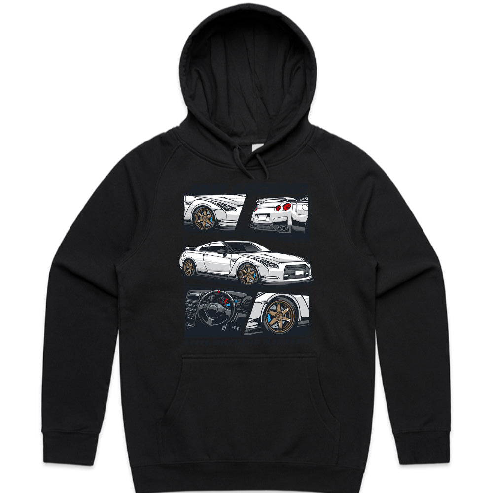 JDM Legend Skyline R35 T-Shirt – Godzilla Performance Edition