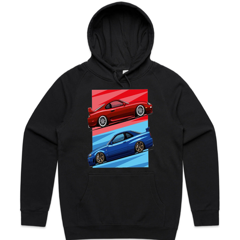 JDM Legends Supra & Skyline | Street Racer Iconic Car T-Shirt
