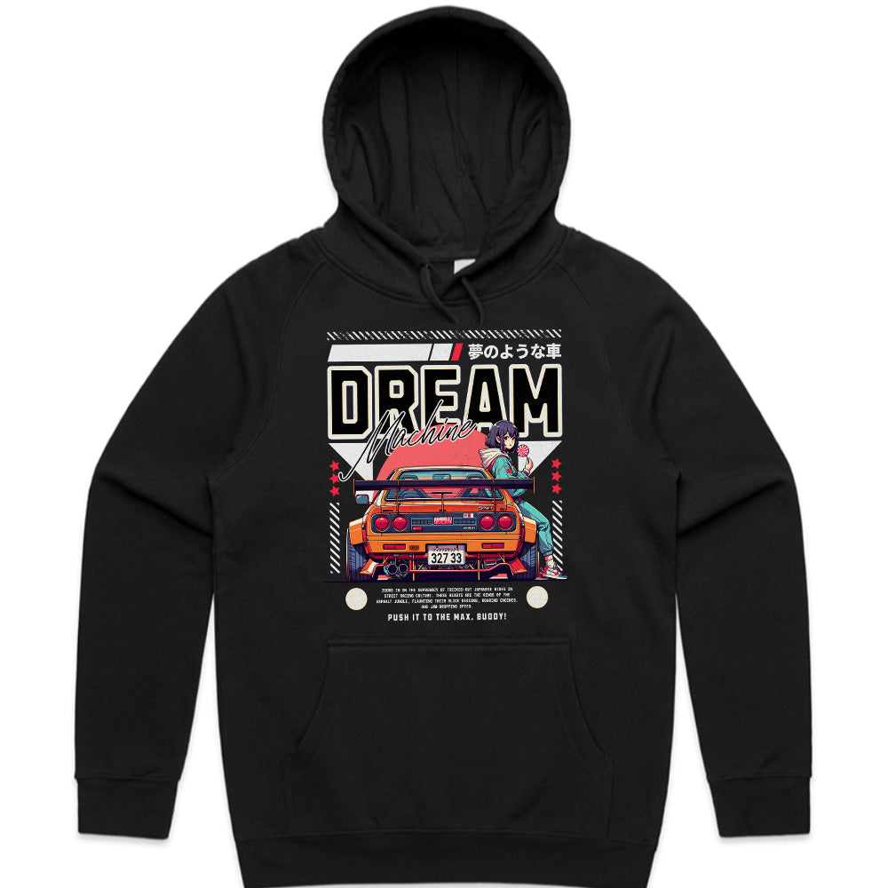 Dream Machine: Retro Racer Streetwear Tee