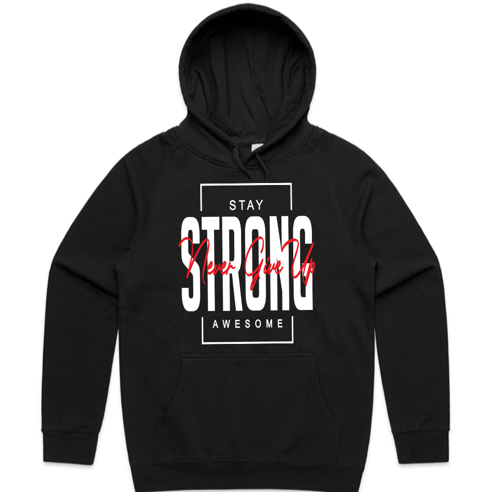 Relentless Resolve: Stay Strong Motivational Tee