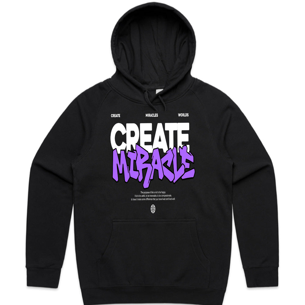 Create Miracles: Bold Vision Streetwear Tee