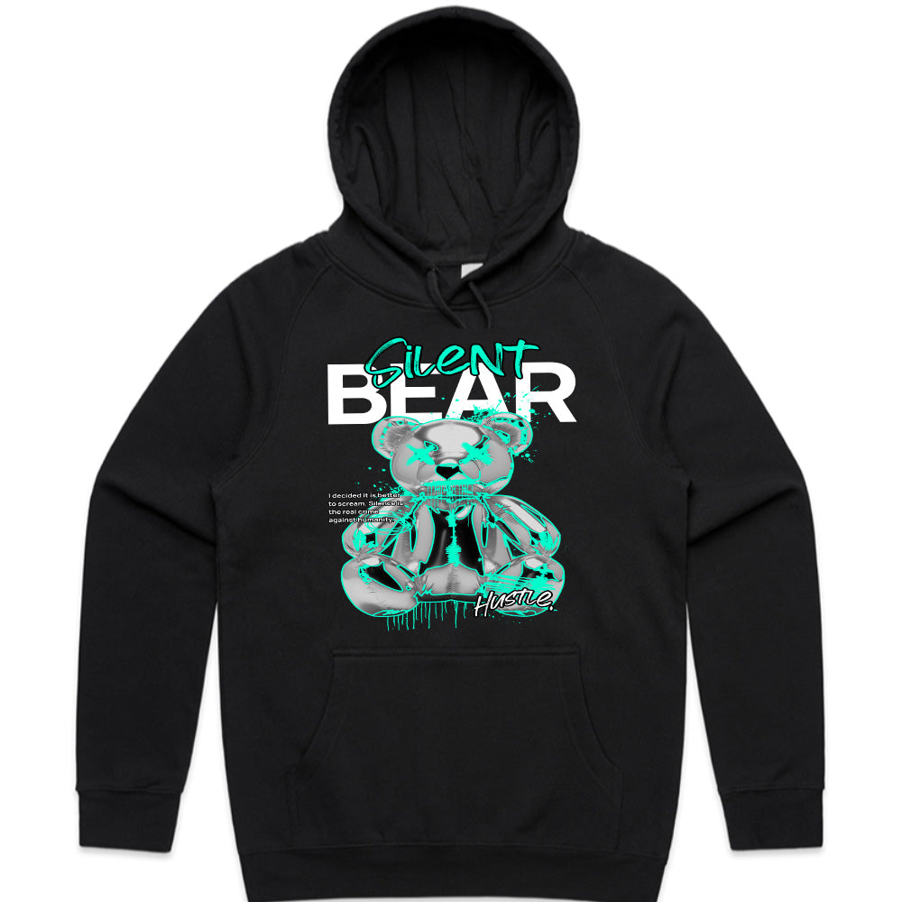 Silent Bear: Hustle in Silence Tee