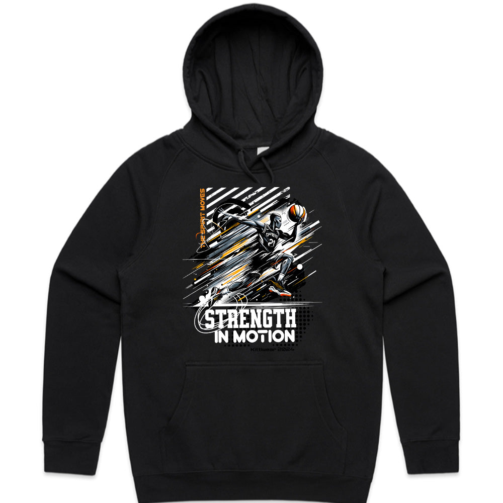 Full Court Fury: Strength in Motion Tee