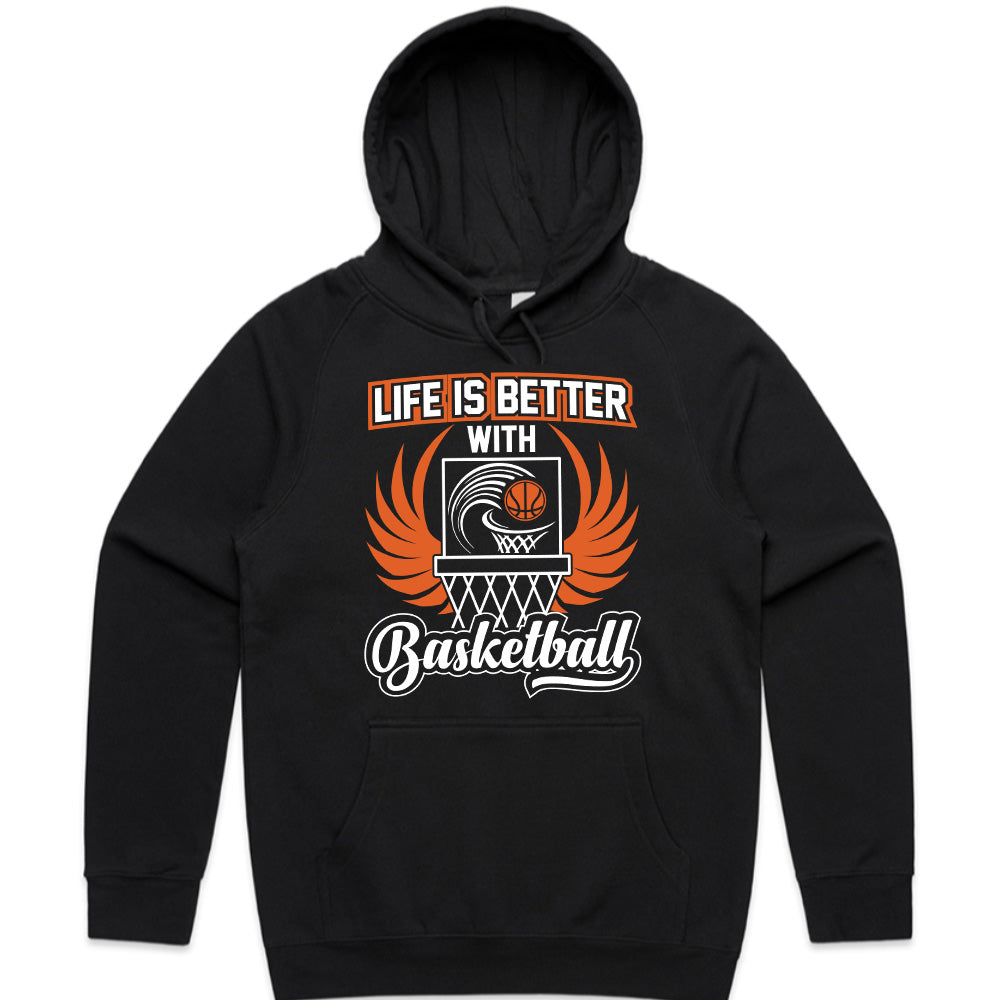Full Court Bliss: Life Is Better with Basketball Tee