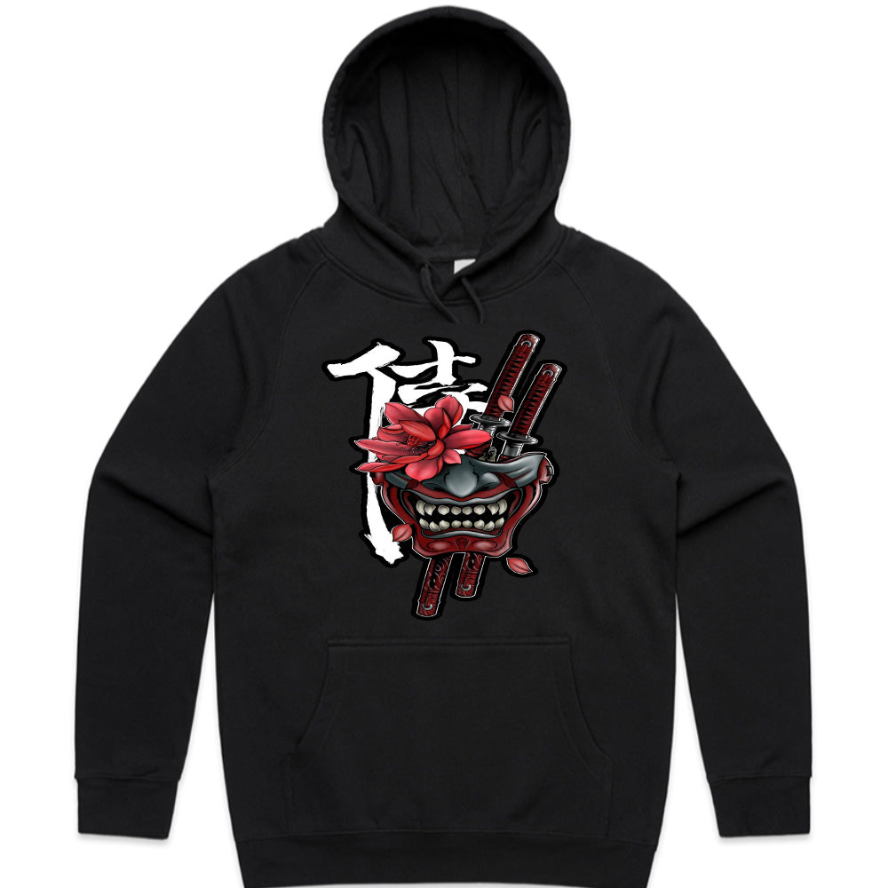 Samurai Oni: Blade & Blossom Tee