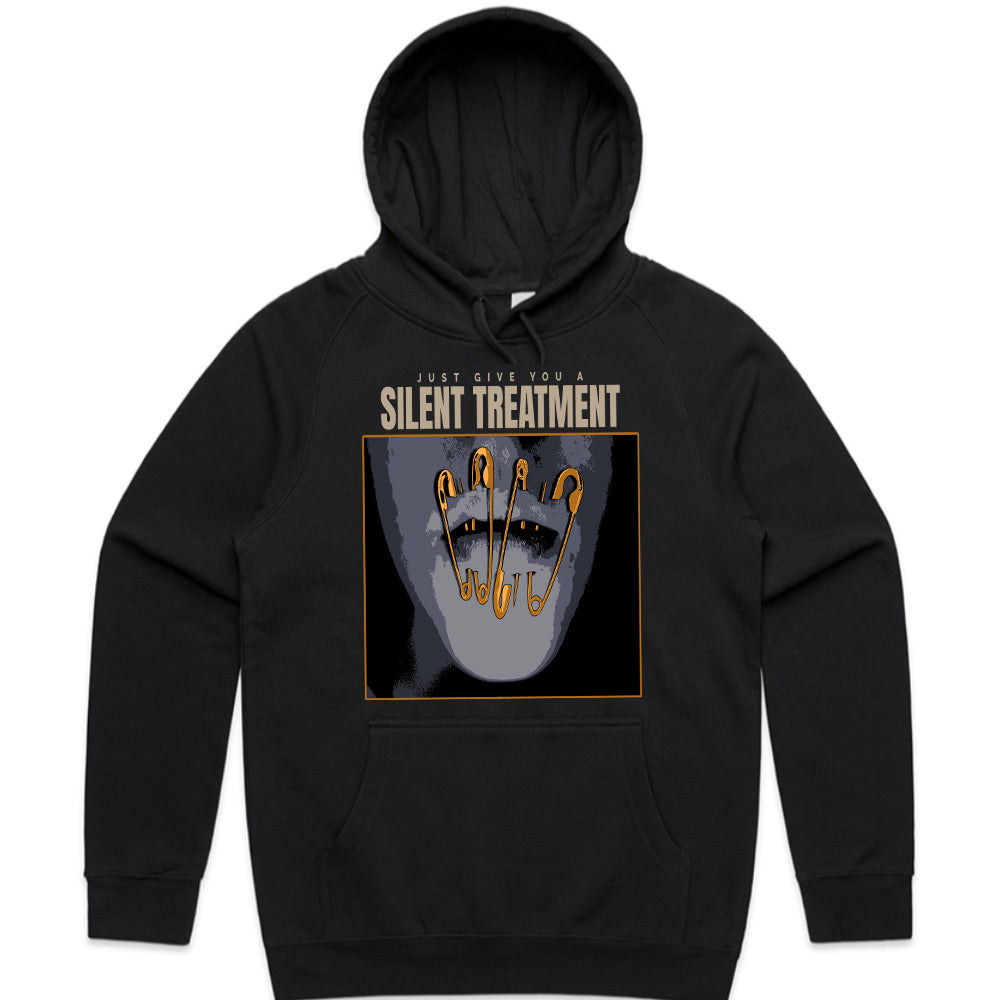 Silent Treatment: Locked Lips Statement Tee