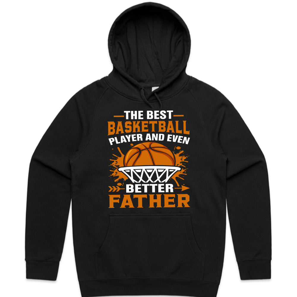 Hoops & Heart: Best Basketball Dad Tee
