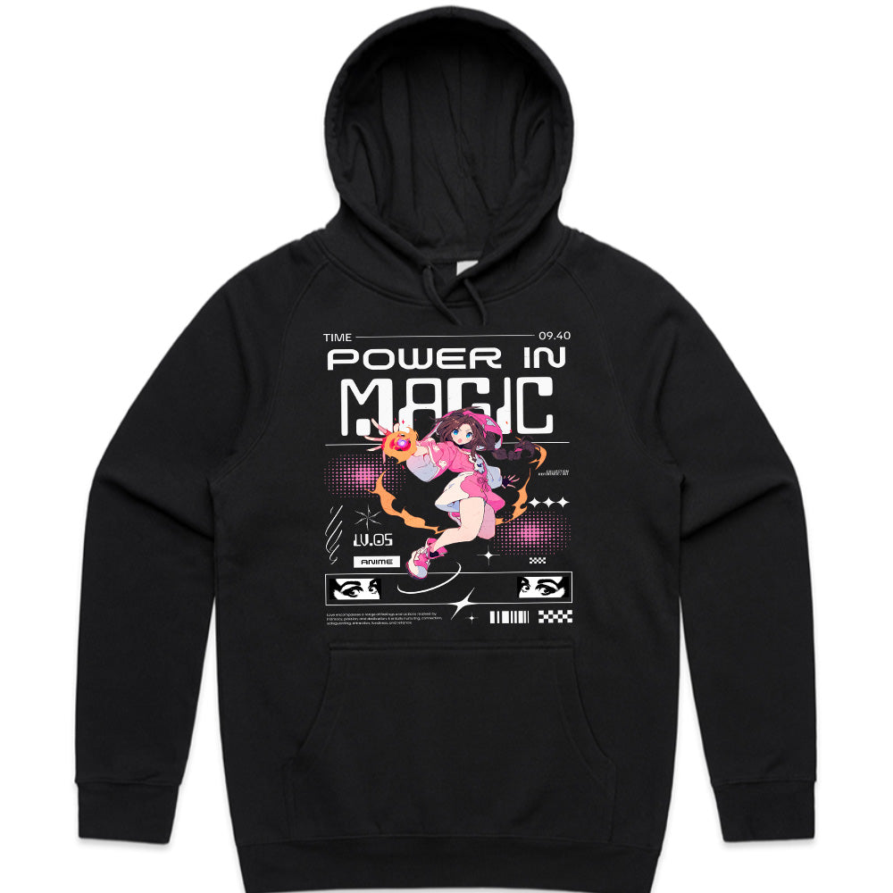 Arcane Pulse: Anime Magic Power Tee