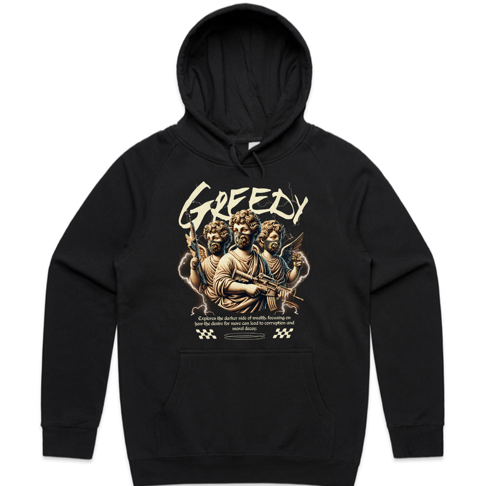 Greedy Saints: The Corruption of Desire Tee