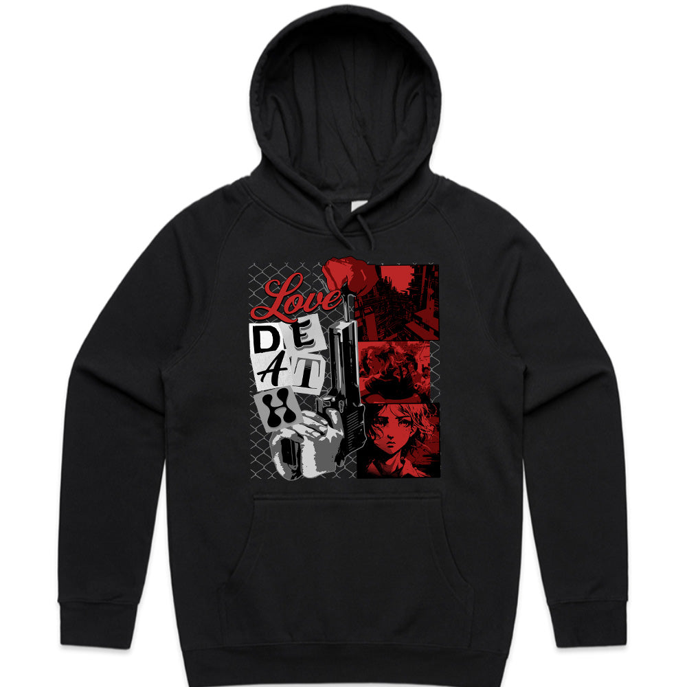 Love & Death Noir Manga Tee