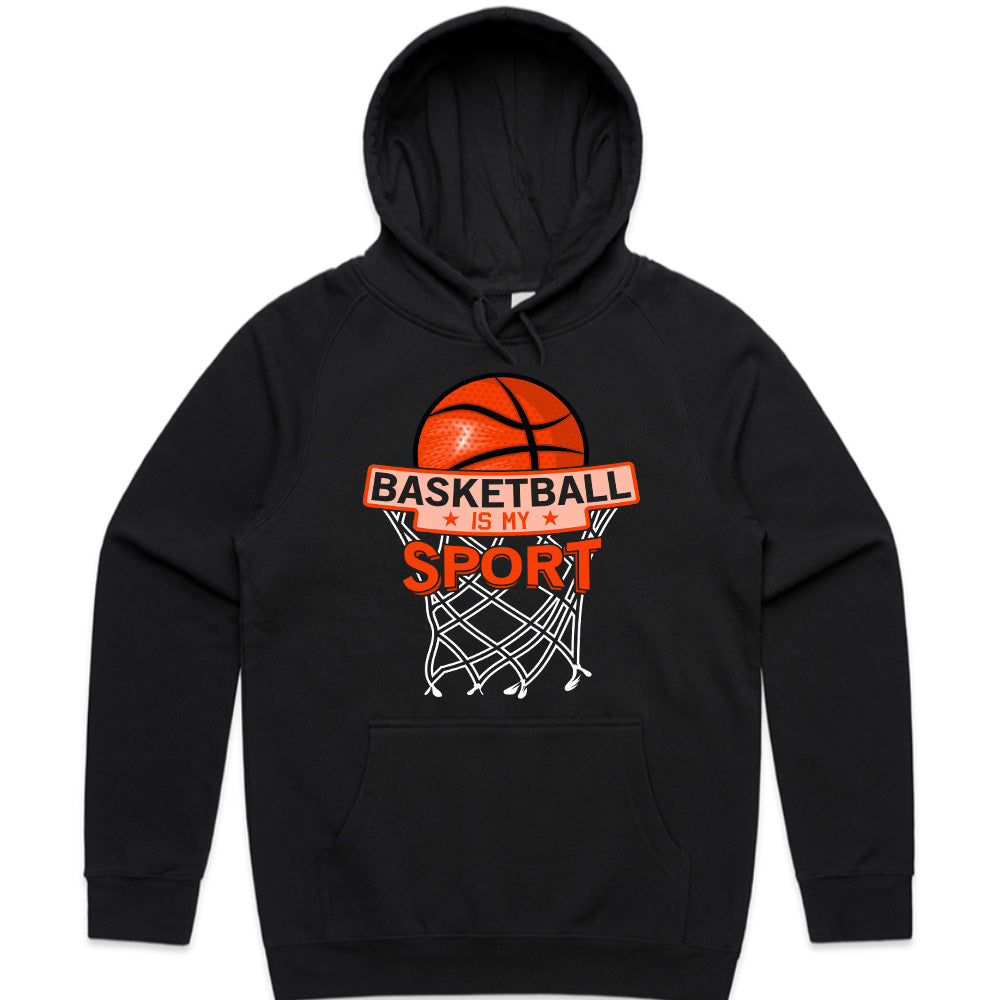Swish Passion: Basketball Is My Sport Tee
