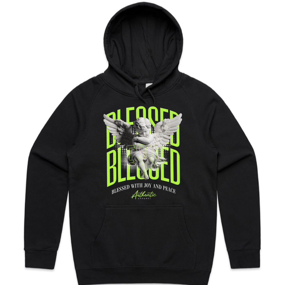 Neon Serenity: Blessed Angel Tee
