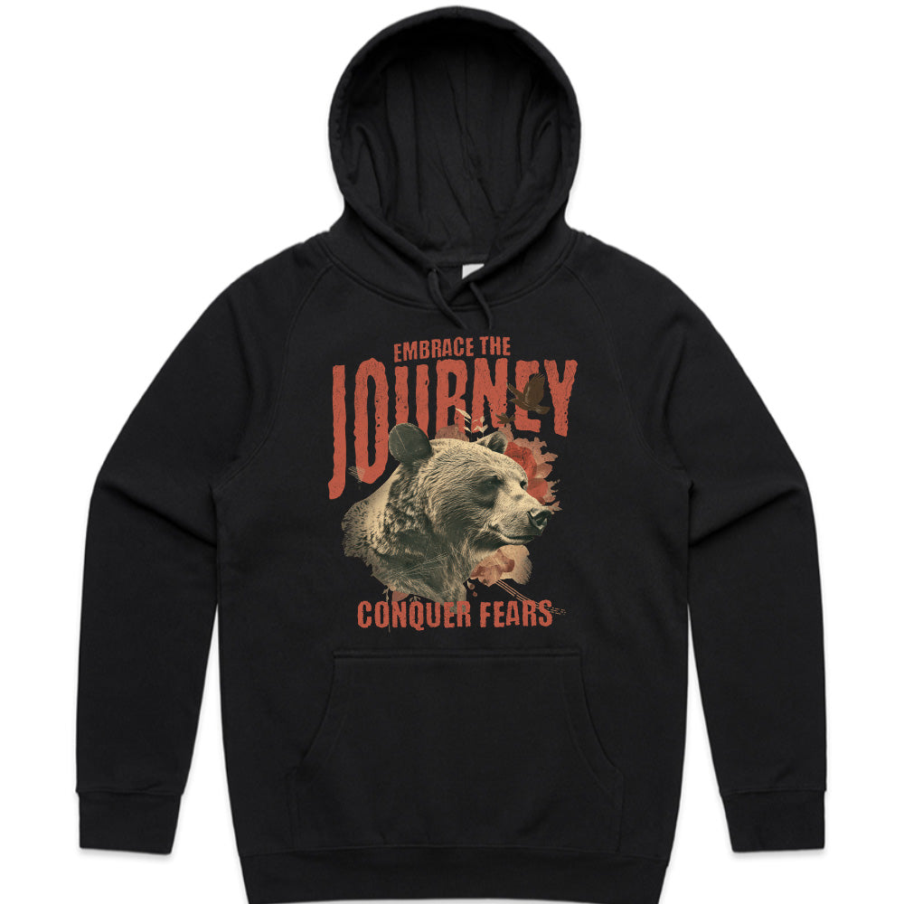 Fearless Trail: Embrace the Journey Bear Tee