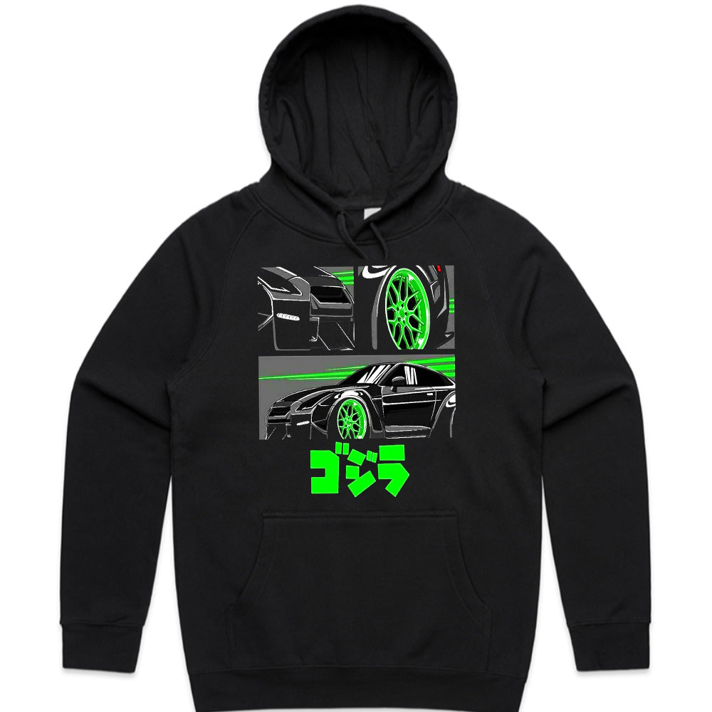 Godzilla GT-R Neon Drift Tee