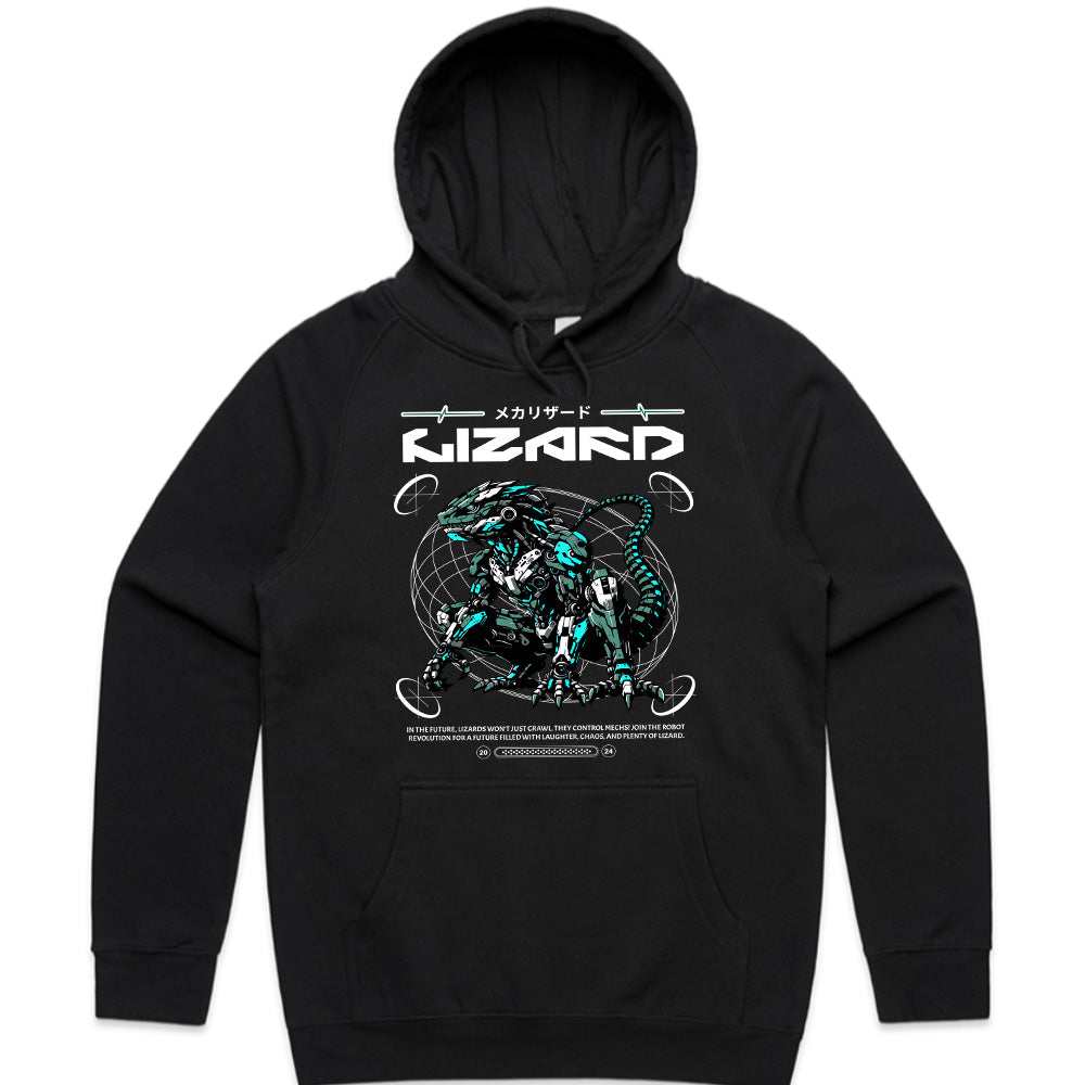 Mecha Lizard: Neon Evolution Tee