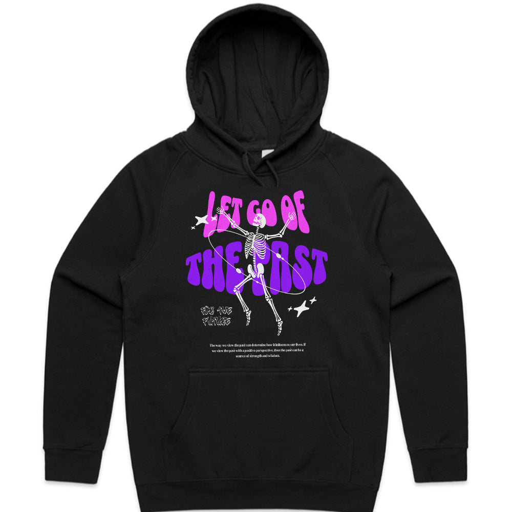 LET GO OF THE PAST: Cosmic Skeleton Vibes Tee