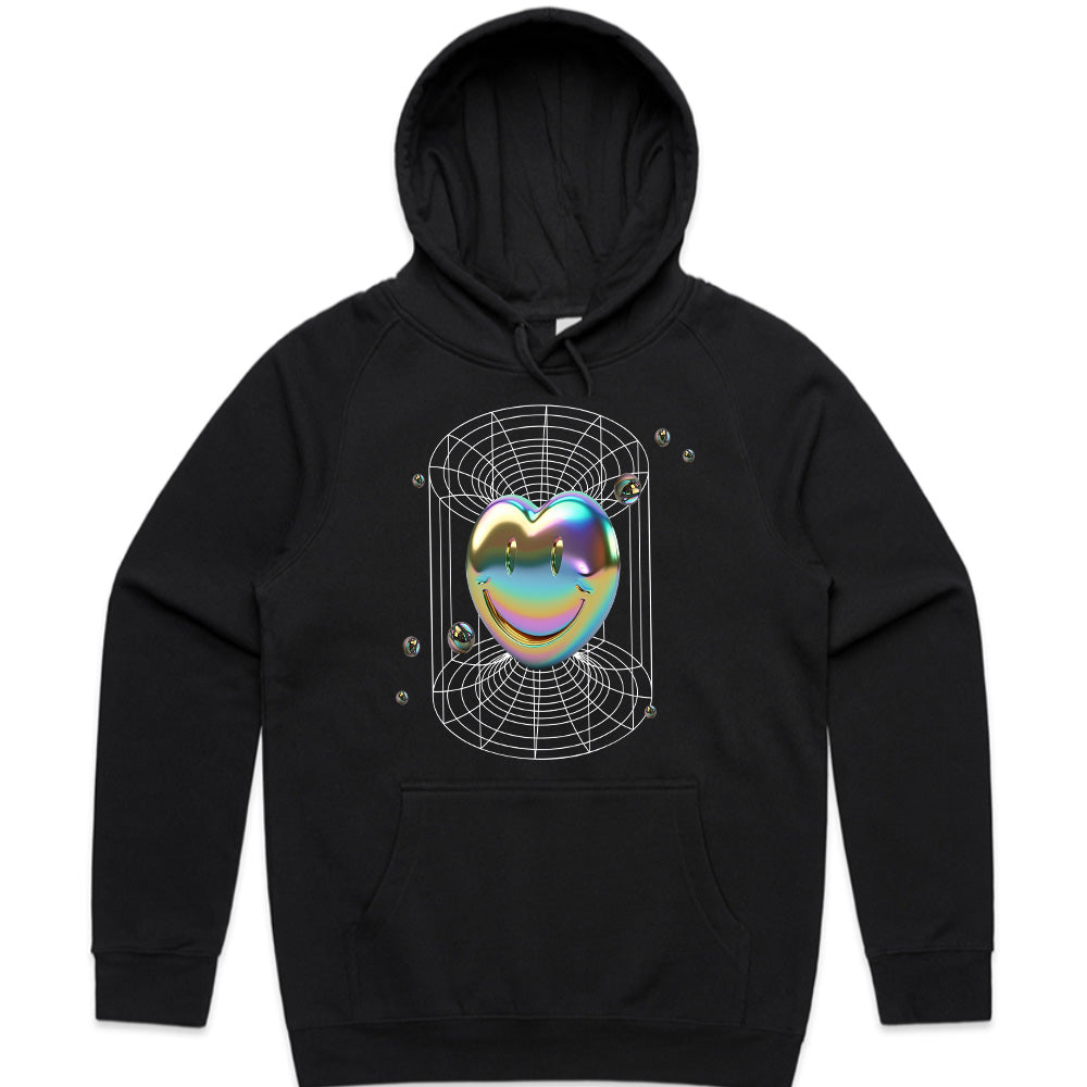 Holographic Bliss: Smiley Dimension Tee