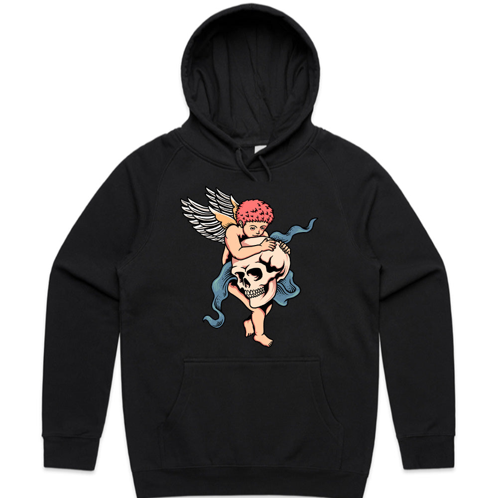 Angel of Mortality: Life & Death Contrast Tee