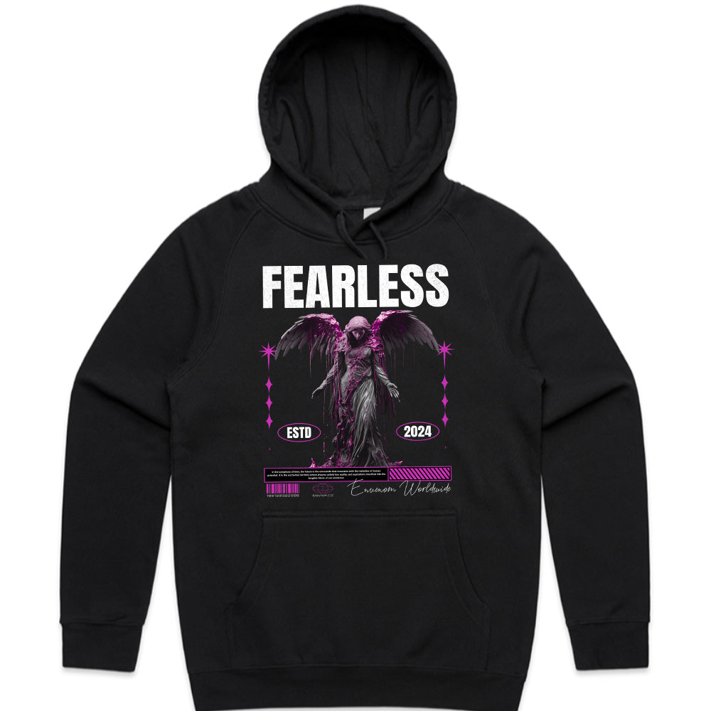 Fearless Guardian: Dark Angel Streetwear Tee