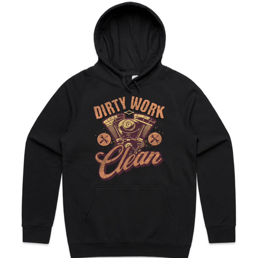 Grease & Glory: Dirty Work Clean Machine Tee