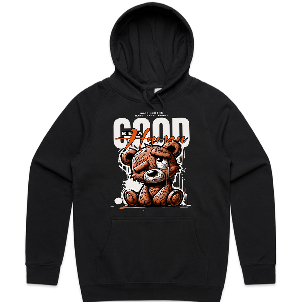 Mended Heart: Be a Good Human Teddy Tee