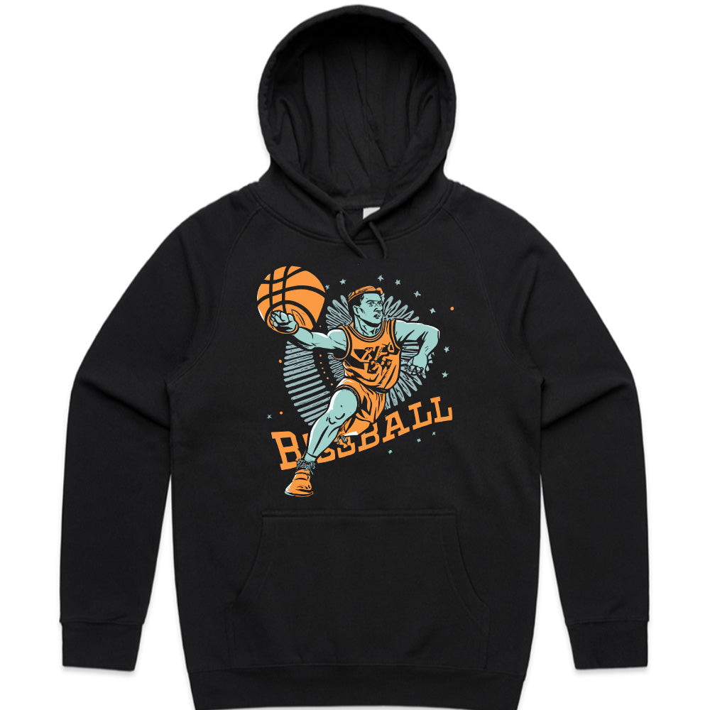 Retro Slam: Cosmic Hoops Champion Tee