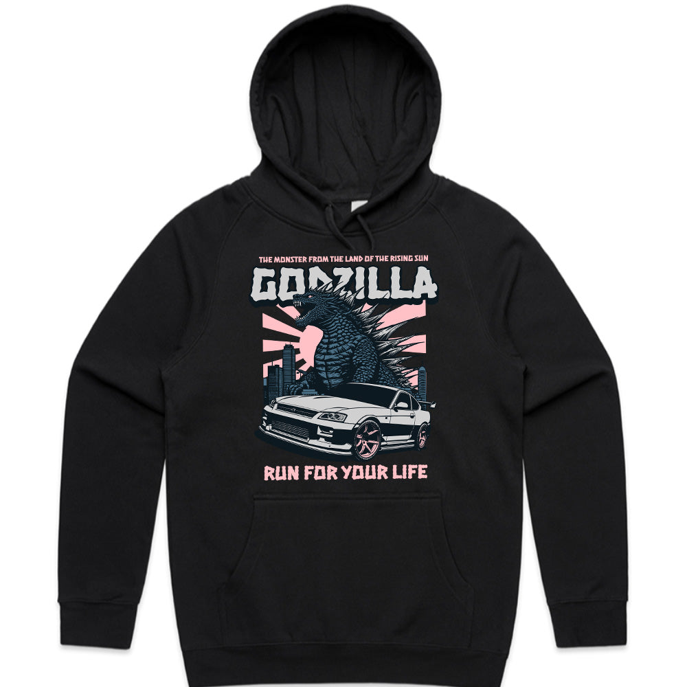 Kaiju Racer: Godzilla Skyline Fury Tee