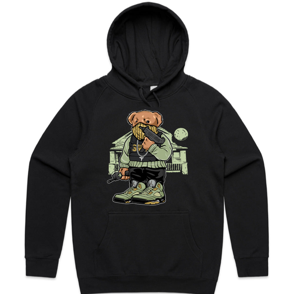 Gangsta Pup: Midnight Block Hustle Tee