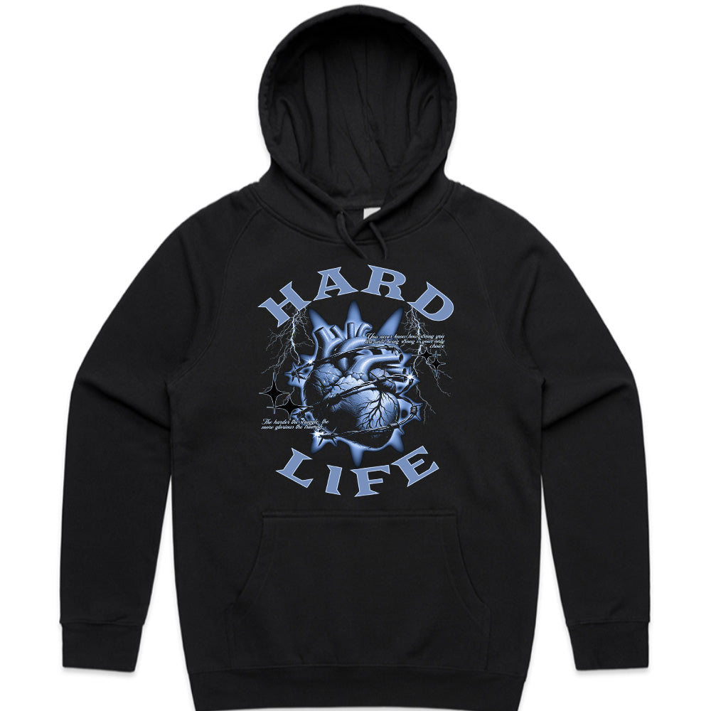 Iron Heart: Hard Life Survival Tee
