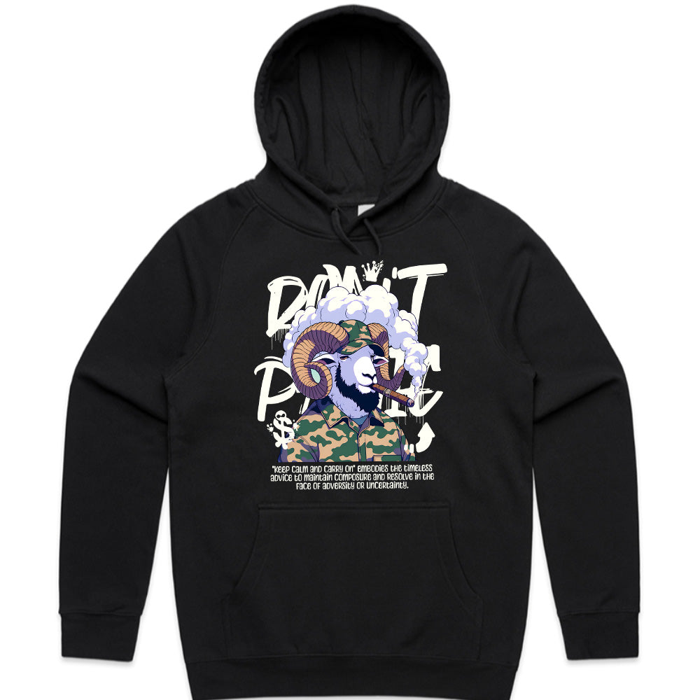 Smoke King: Don’t Panic Goat Tee
