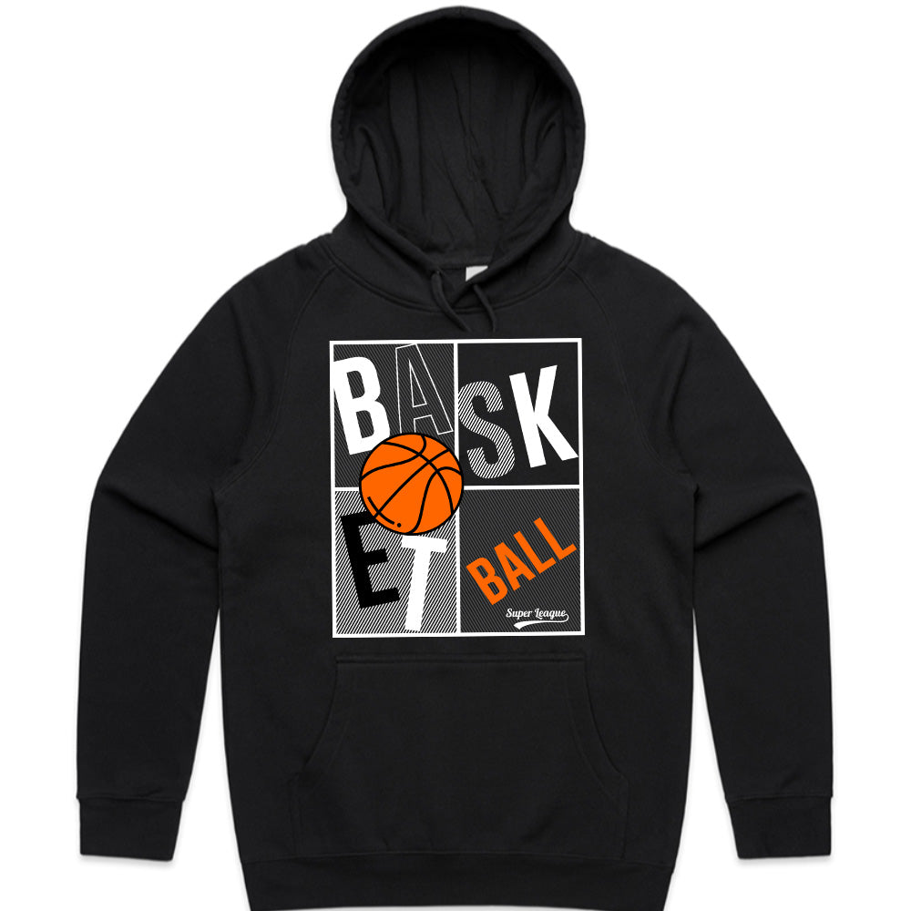 Hoop Hustle: Retro Graphic Basketball Tee