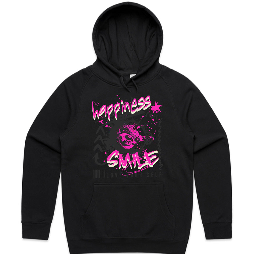 Electric Smile: Neon Happiness Street Tee