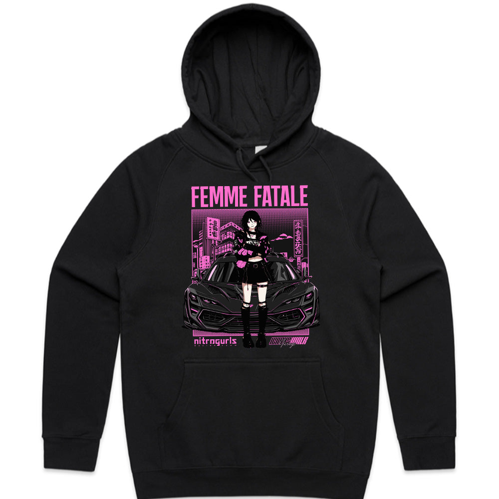 Neo Noir Racer: Femme Fatale Nitro Tee