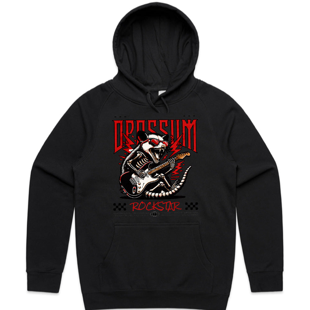 Riff-Ripping Opossum Rockstar Tee