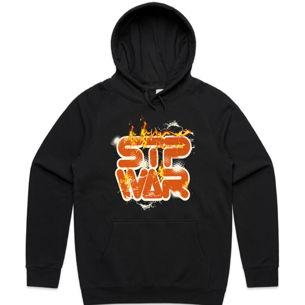 Ignite Peace: Stop War Flame Tee