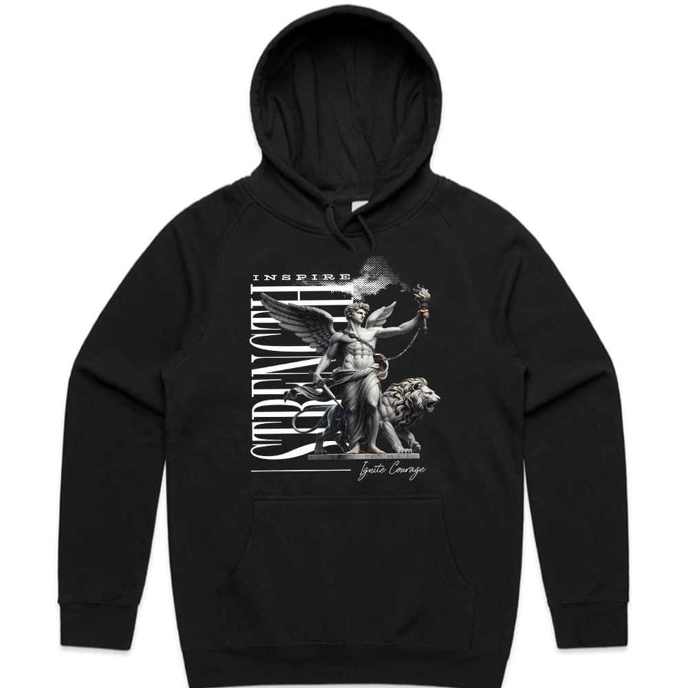 Winged Valor: Strength & Courage Tee