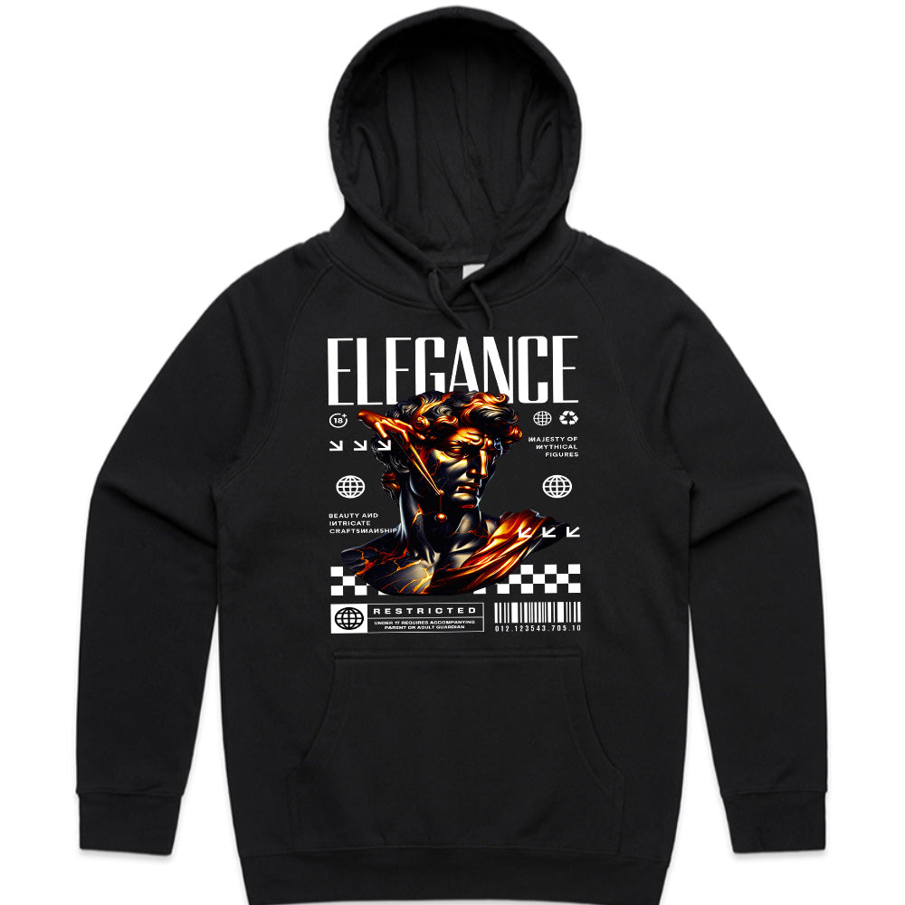 Neo-Classical Blaze: Elegance Mythos Tee
