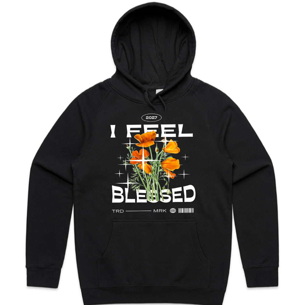 Blessed Bloom: Gratitude in Full Color Tee