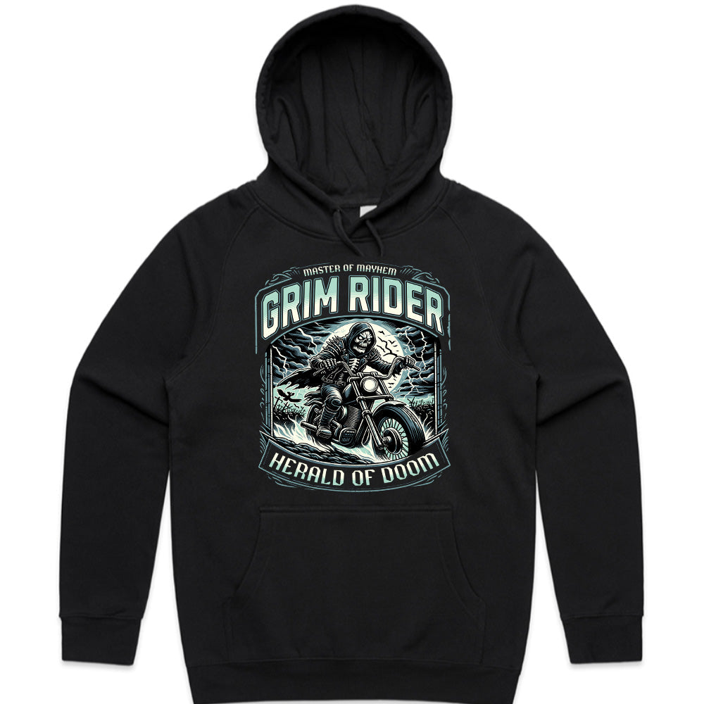 Grim Rider – Herald of Doom Biker T-Shirt