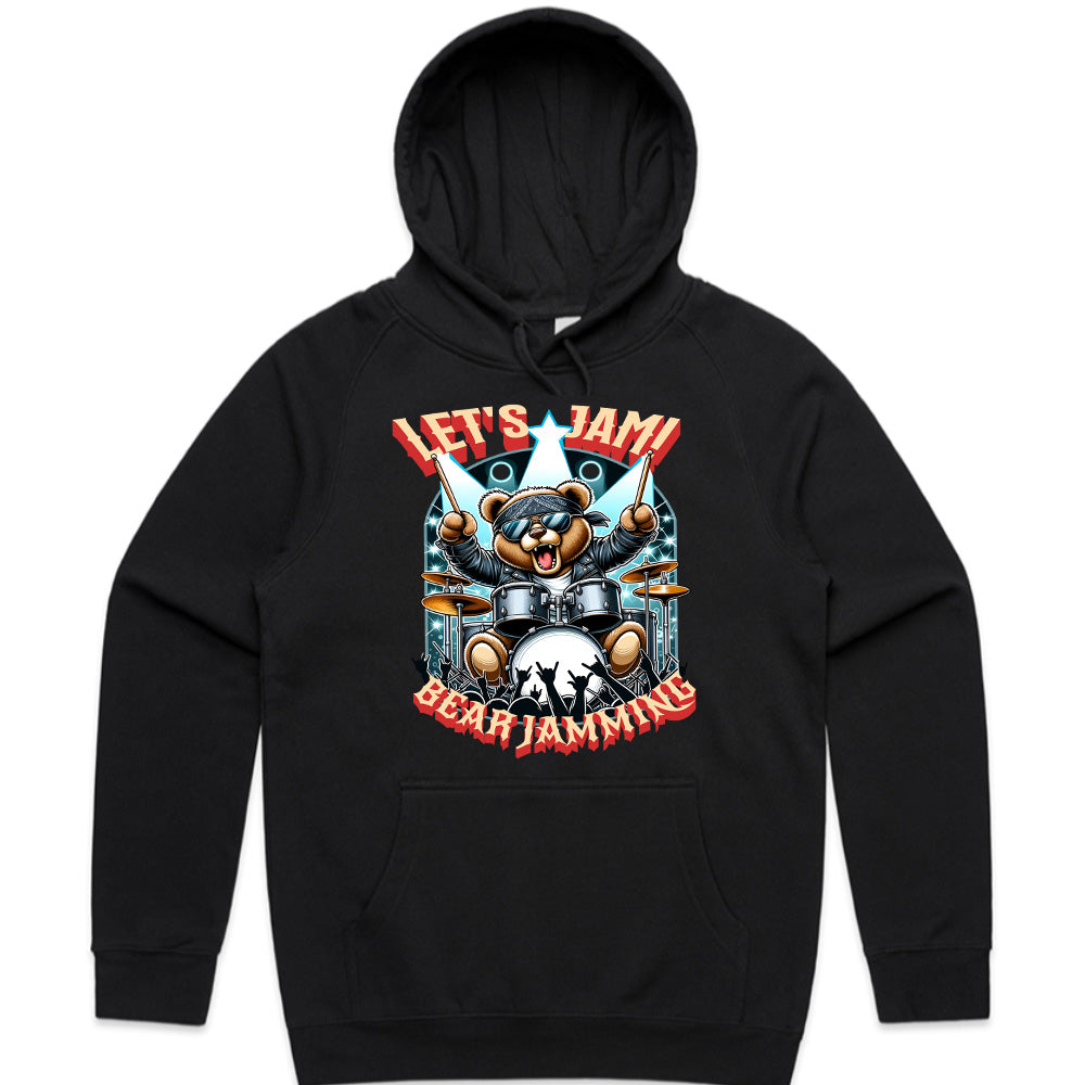 Let’s Jam Bear Drummer Tee