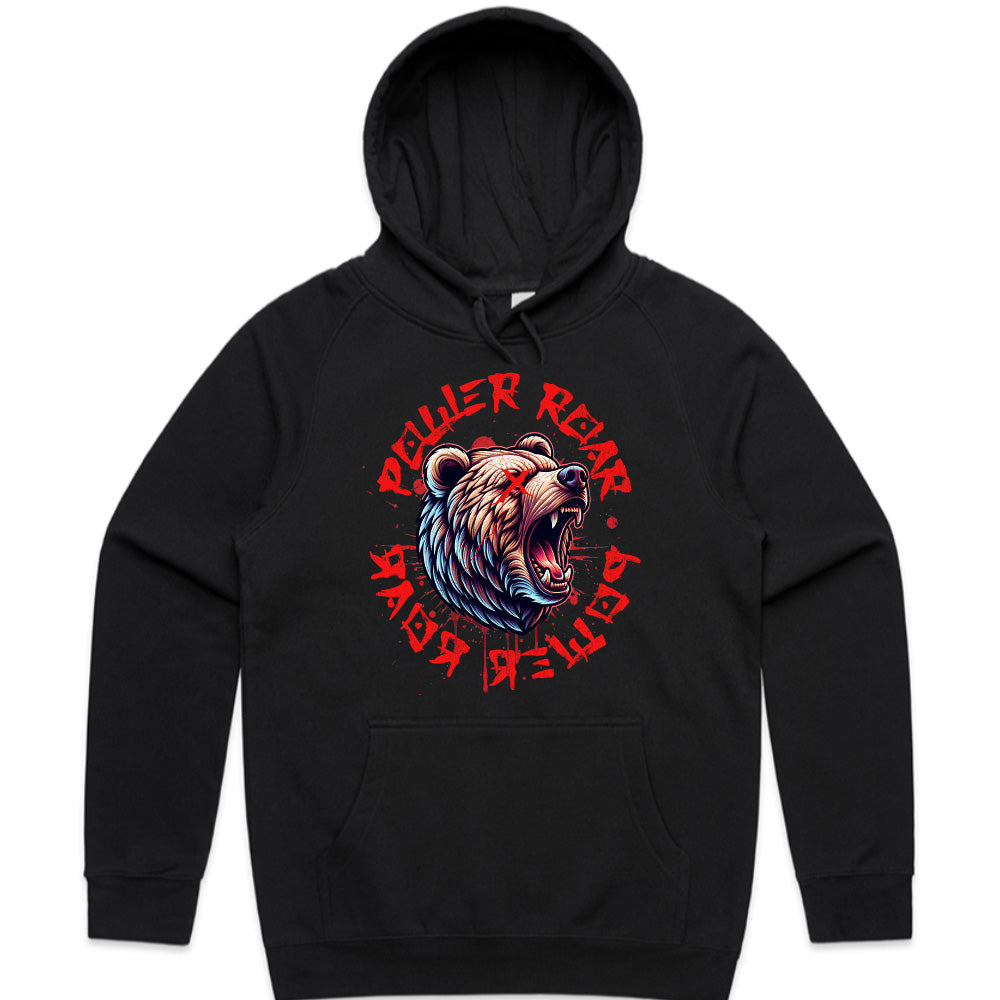 Primal Power Roar: Unleashed Bear Spirit Tee