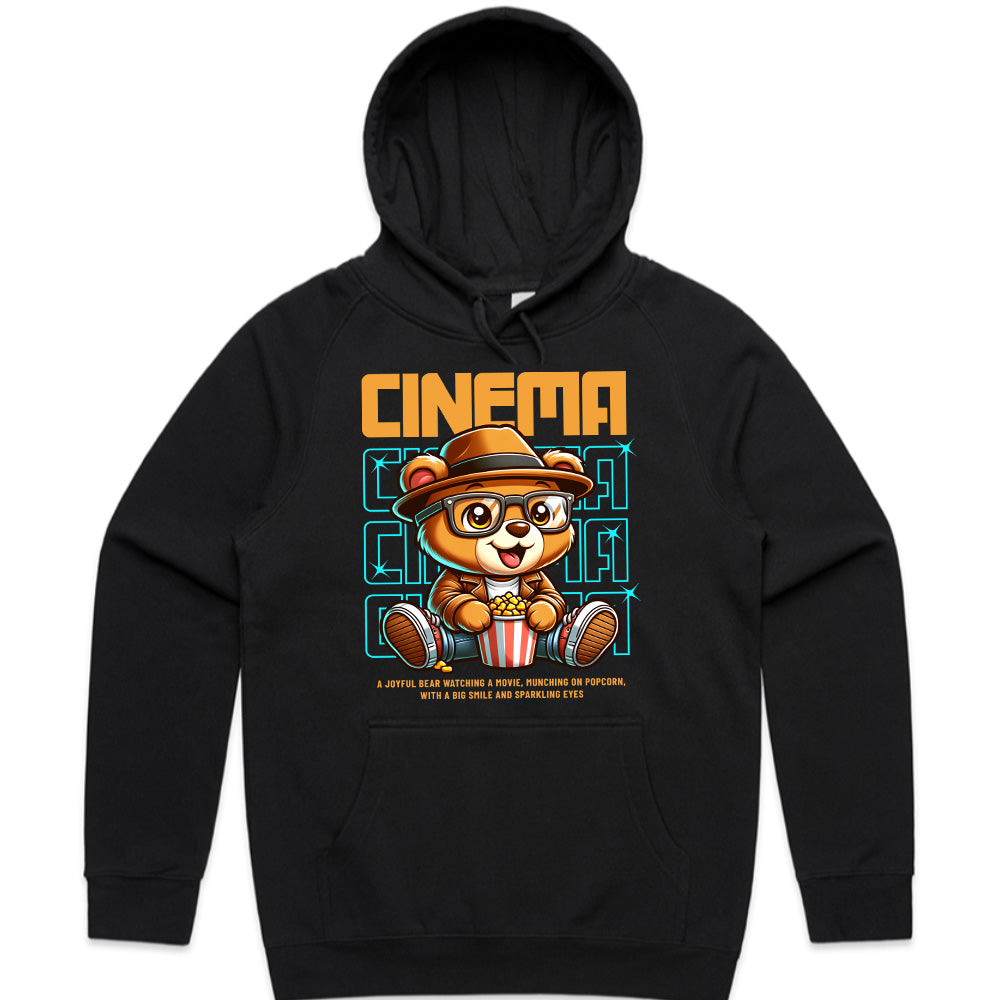 CineBear Delight: Movie Night Tee