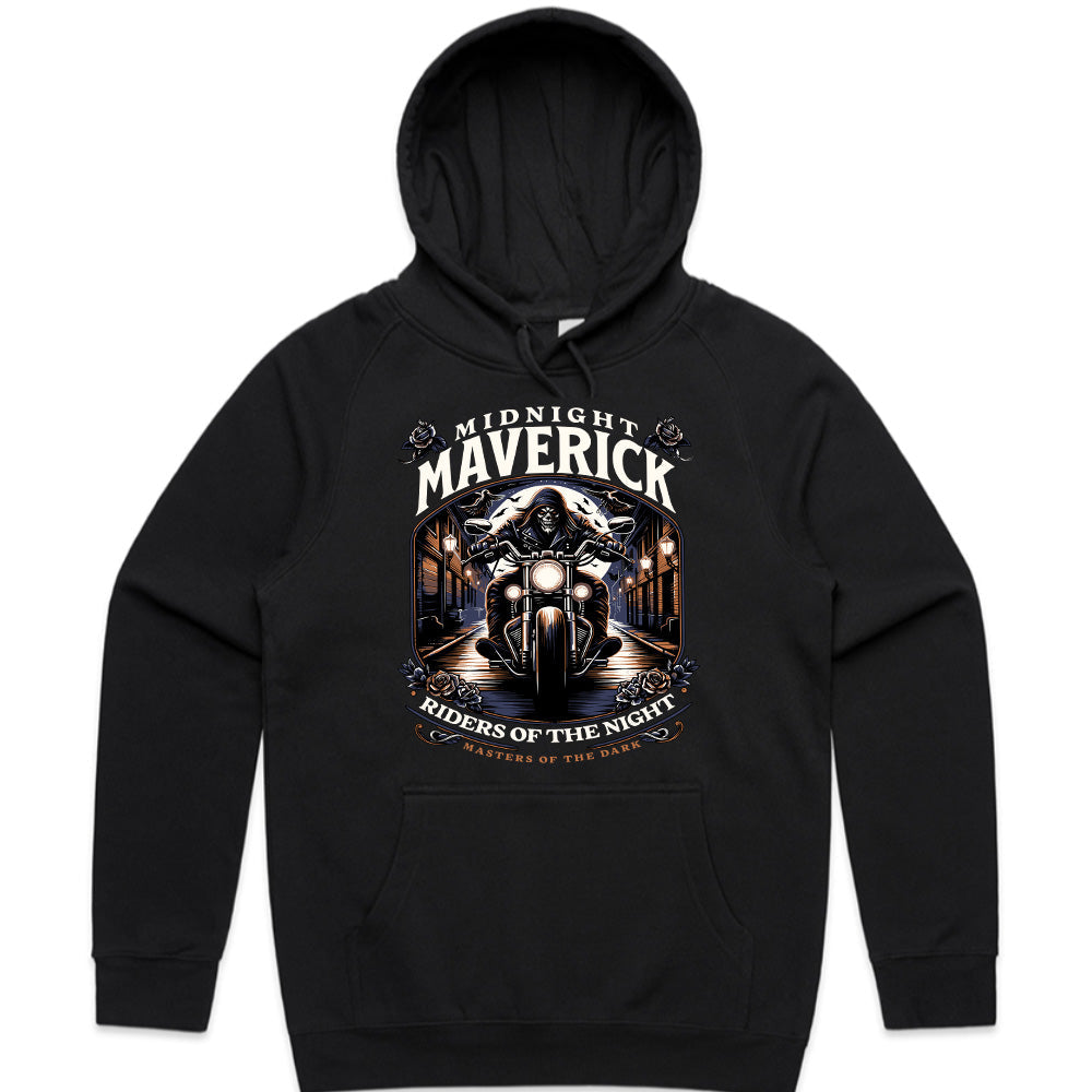 Midnight Maverick – Masters of the Dark Biker T-Shirt