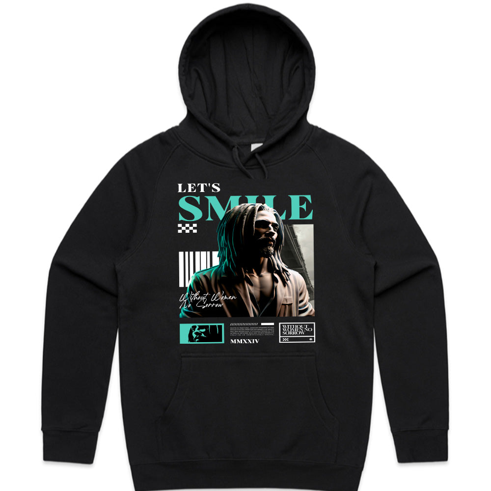 Urban Serenity: Let’s Smile Streetwear Tee