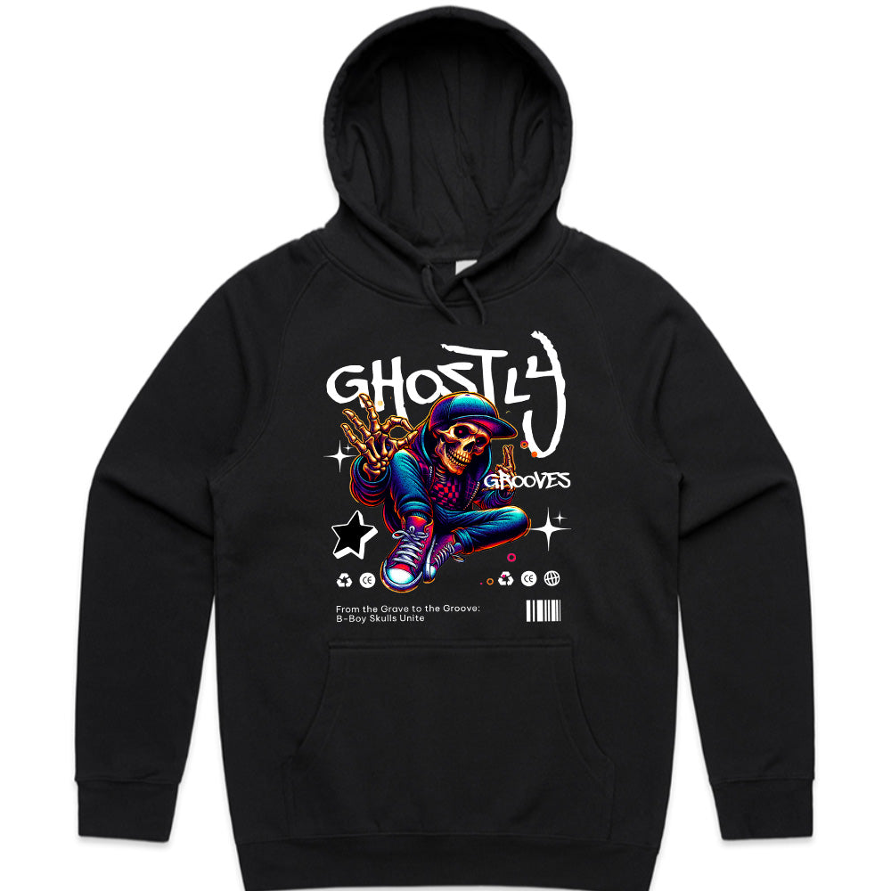 Graveyard Breakdance: Ghostly Grooves B-Boy Tee