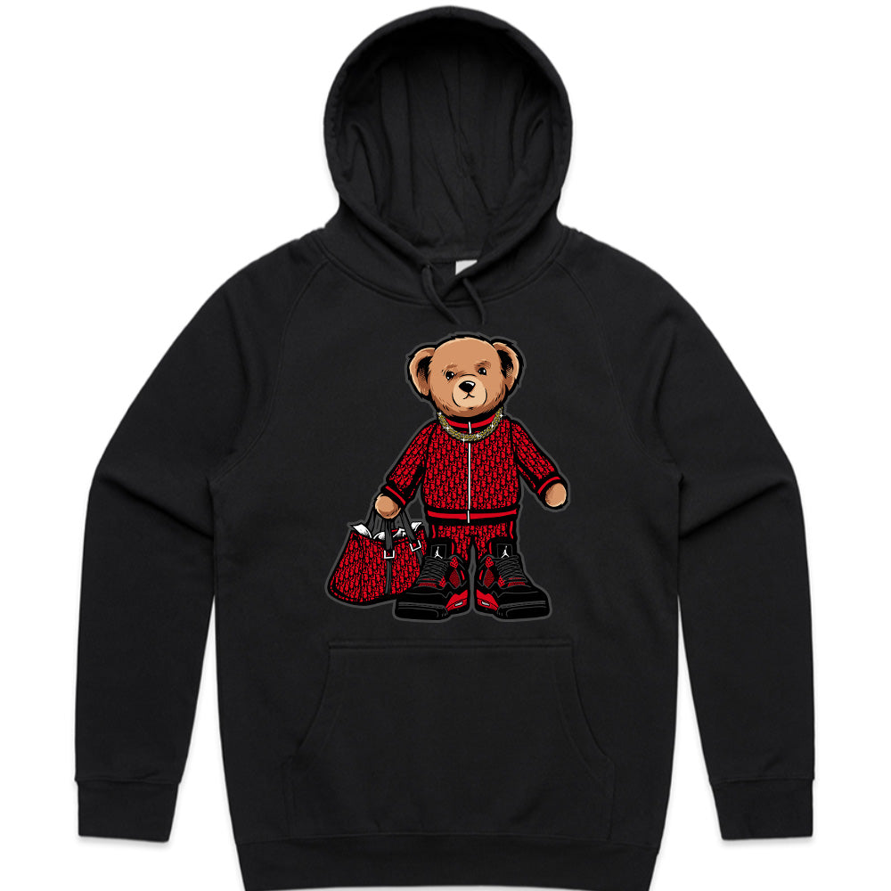 Uptown Flex: Luxe Bear Streetwear Tee