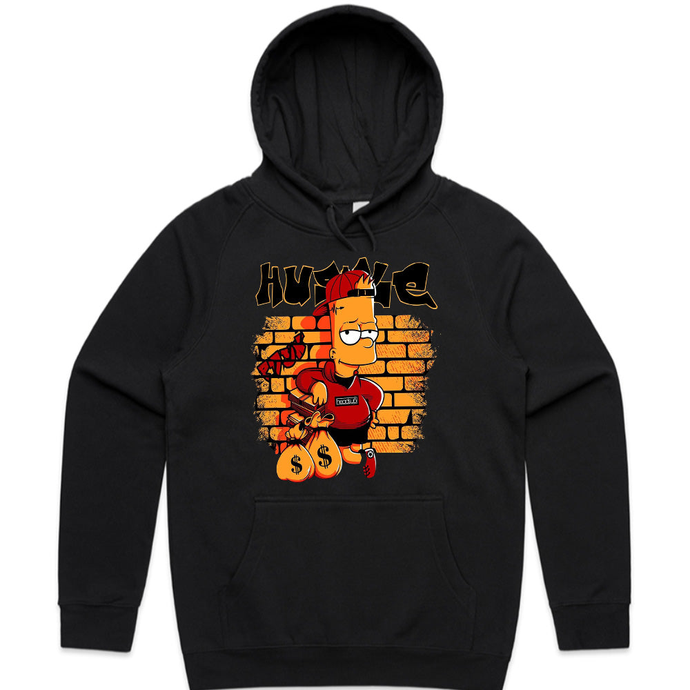 Streetwise Mischief: Hustle Bart Tee
