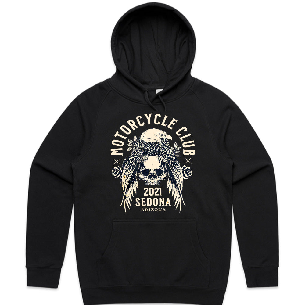 Sedona Steel: Eagle & Skull Motorcycle Club Tee