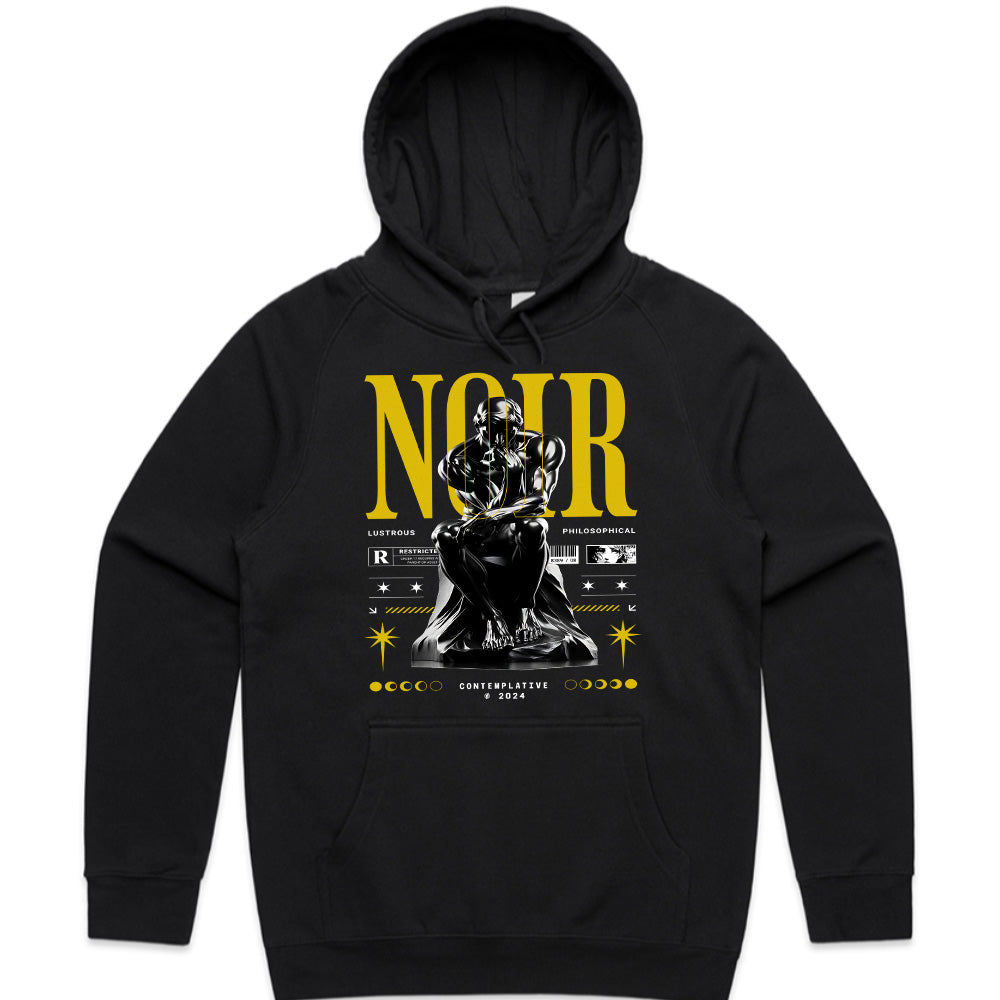 Midnight Muse: Noir Contemplative Tee