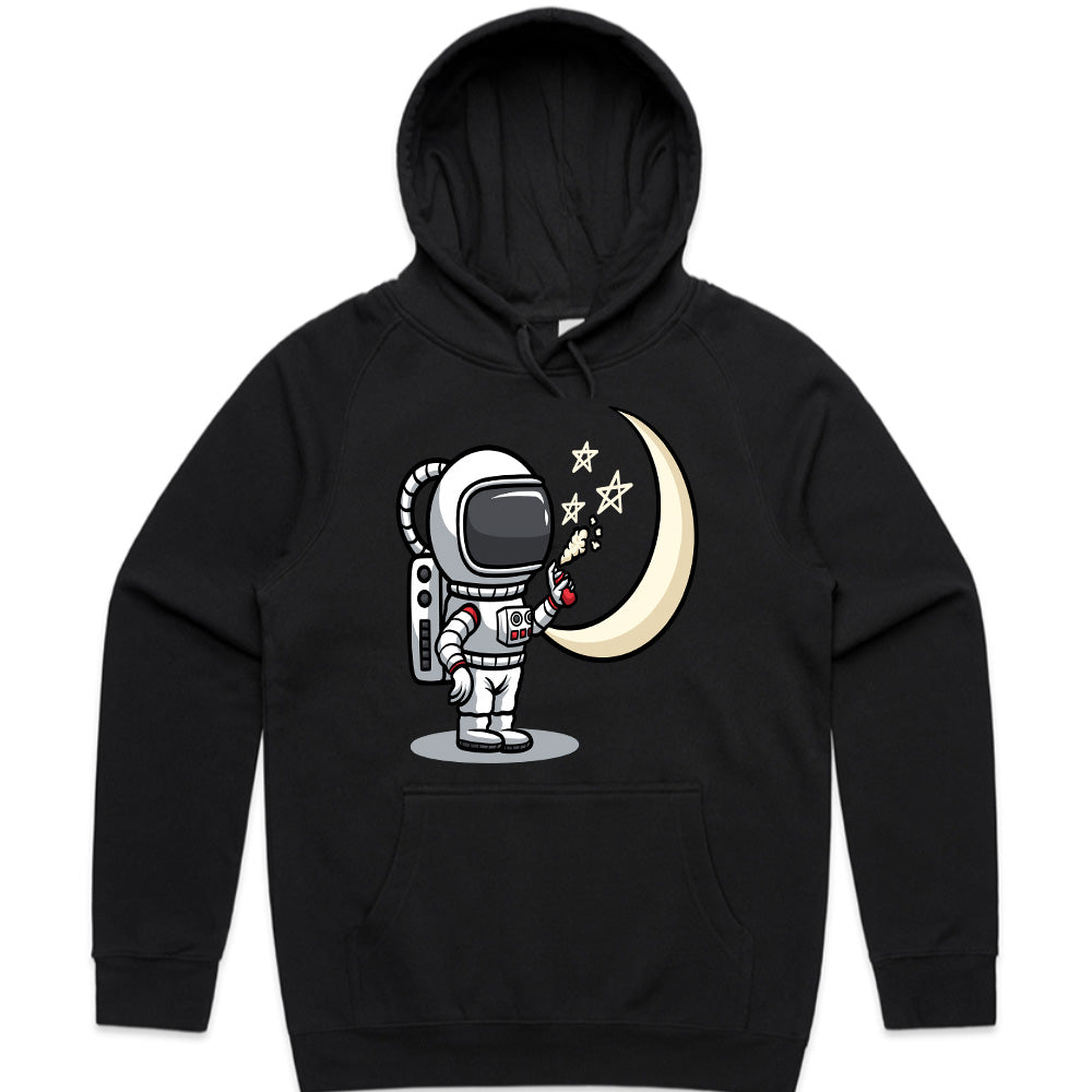 Cosmic Dreamer: Star Painter Astronaut Tee